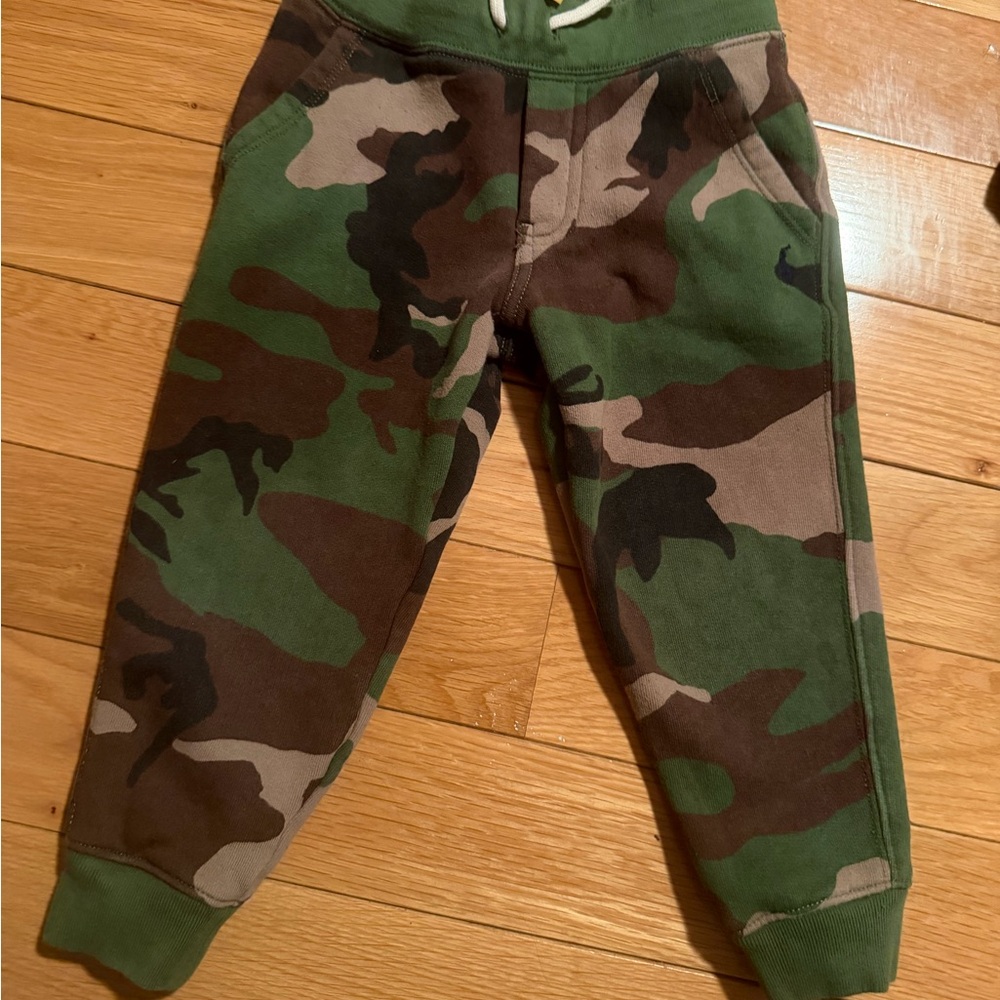 Ralph Lauren Camouflage Kids Jogger Pants